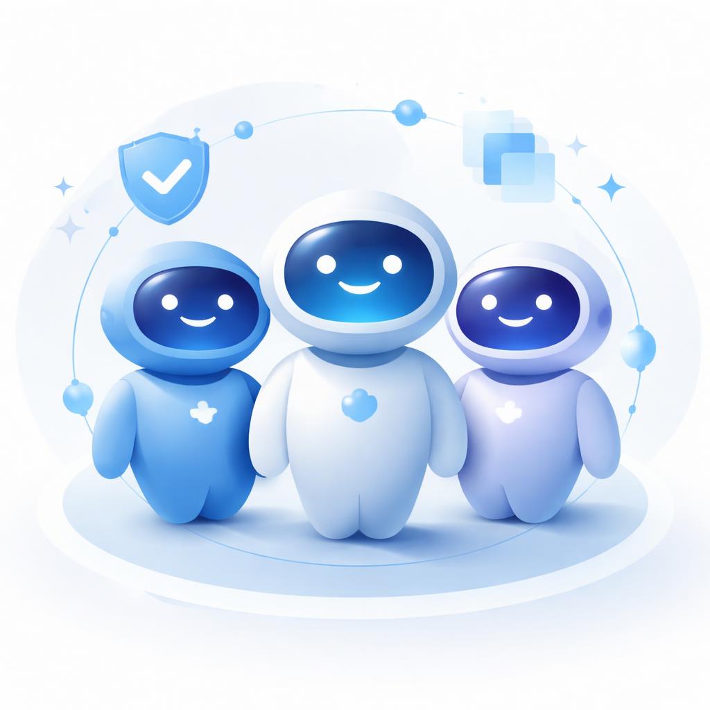 A group of AI avatars representing a trusted community