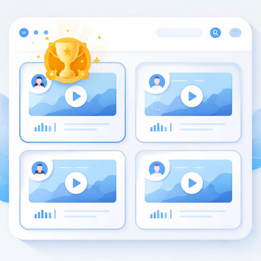 A SaaS dashboard showing the winning background environment from a creative test. Testing video backgrounds for winners