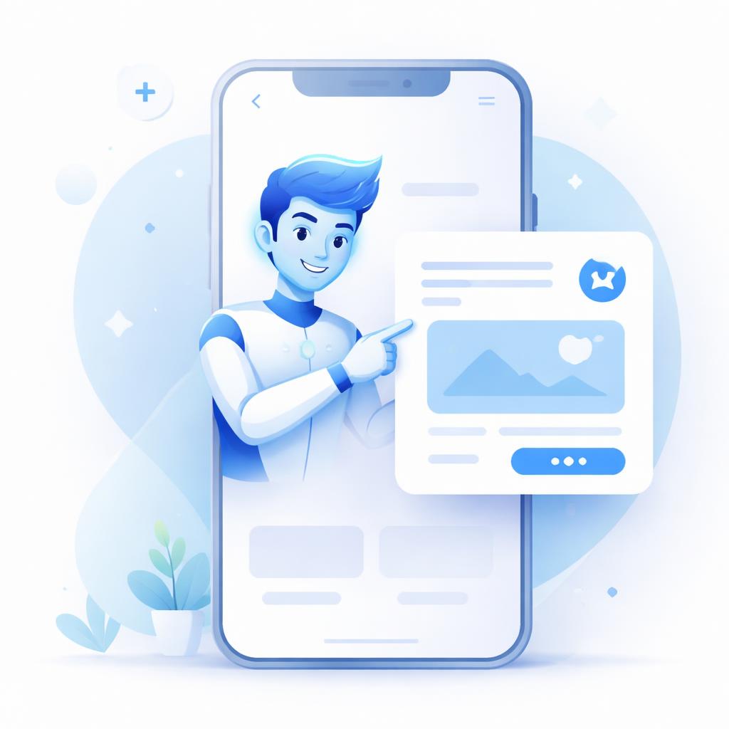 AI Avatar presenting a product
