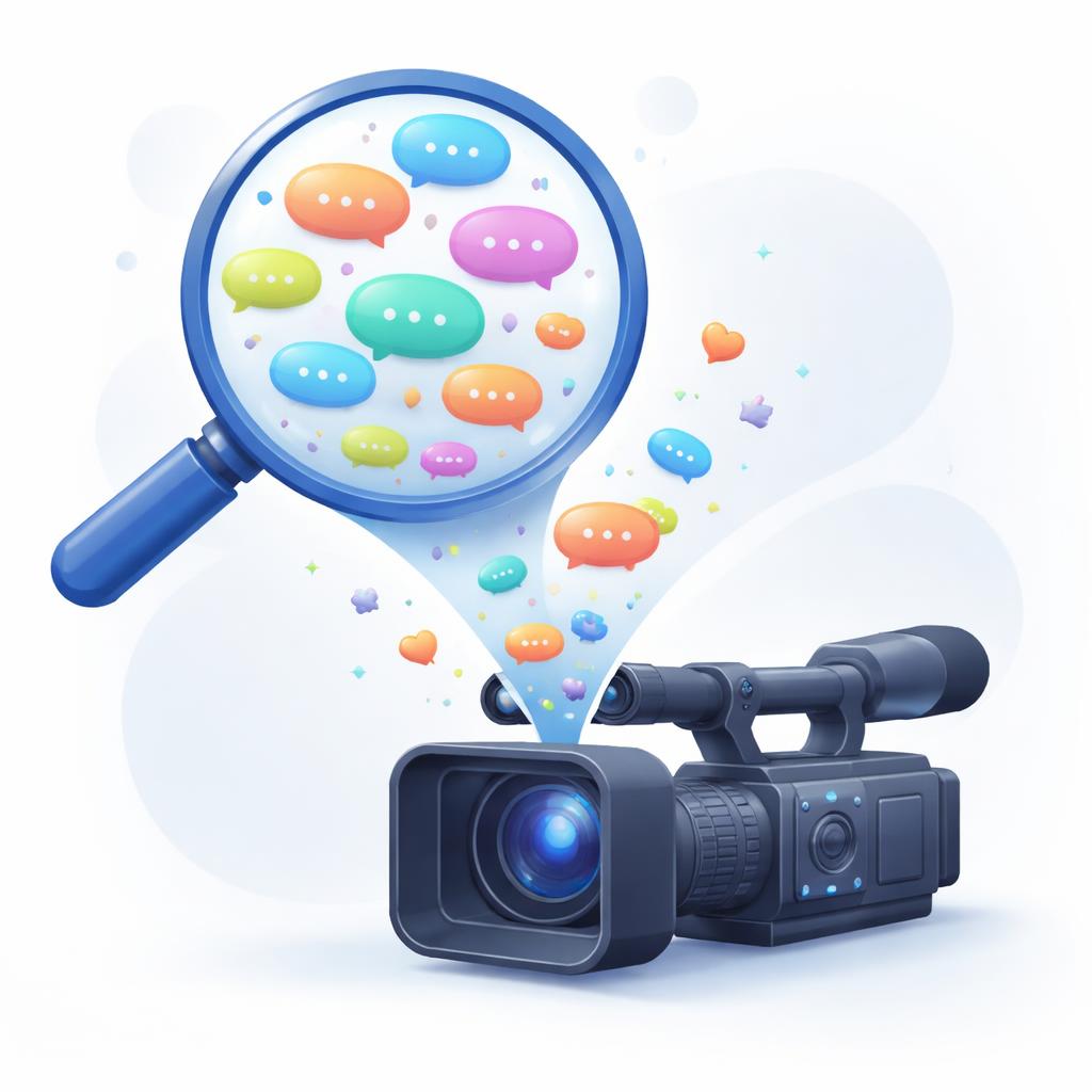 Mining customer comments for Shopify video ads