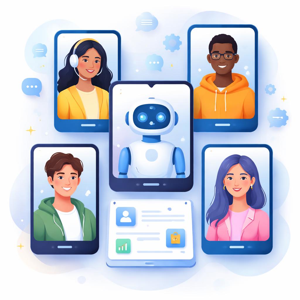 Variety of AI avatars