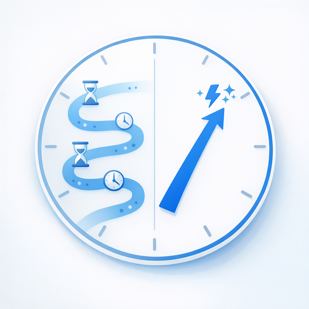 Scalable content production vs traditional creator fatigue A comparison of traditional production speed vs AI speed