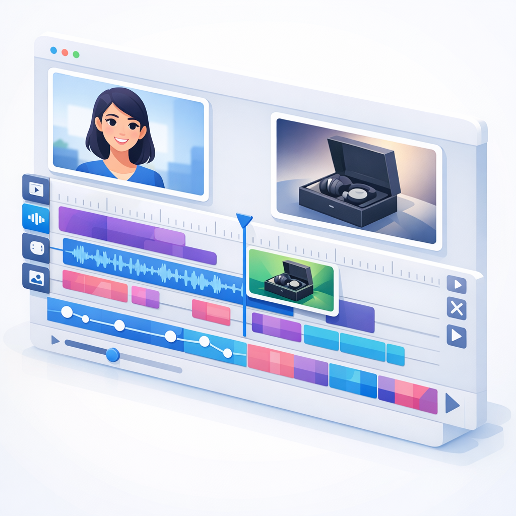 Creating high-ticket video ads with the Supra UGC Maker timeline editor AI UGC Workflow for Shopify