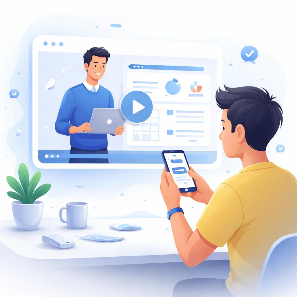 Premium e-commerce conversion through detailed video walkthroughs Product walkthrough with AI avatar