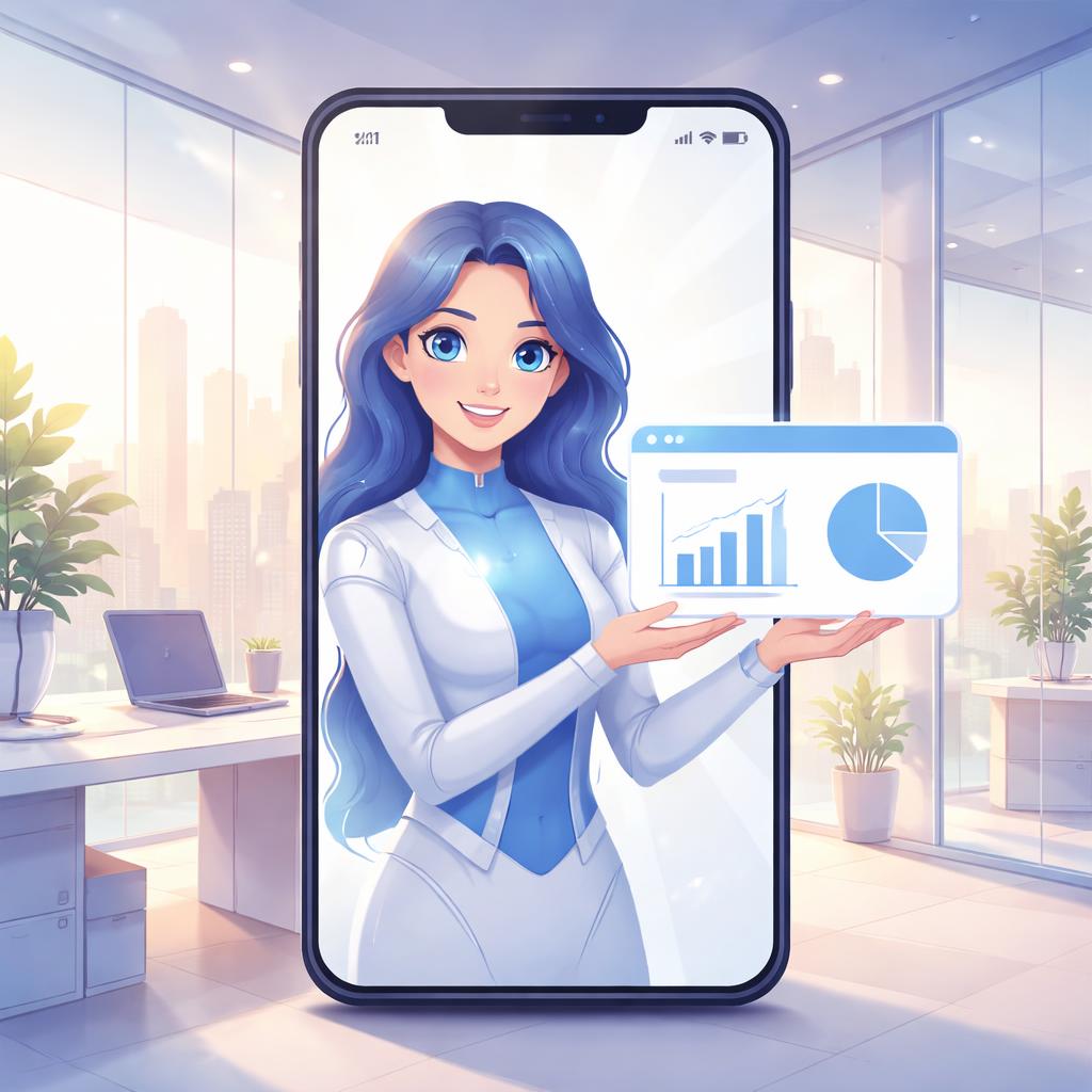 AI Avatar in Luxury Office