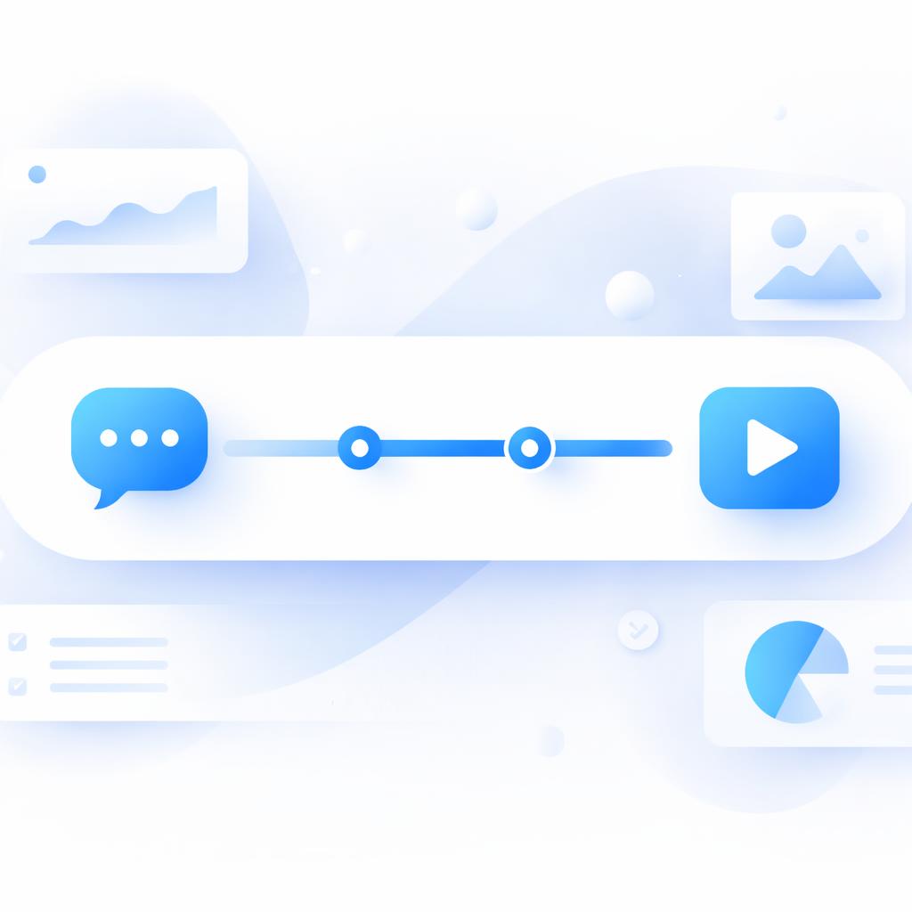 Workflow from comment to video