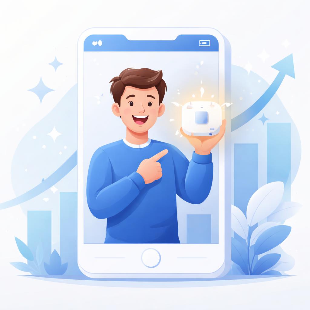 An AI avatar presenting a solution to a Shopify merchant's problem