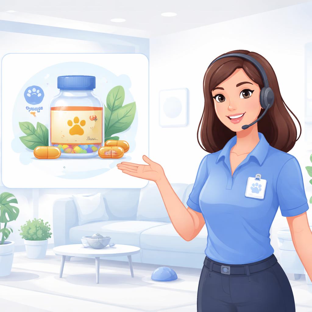 AI Pet Expert Illustration