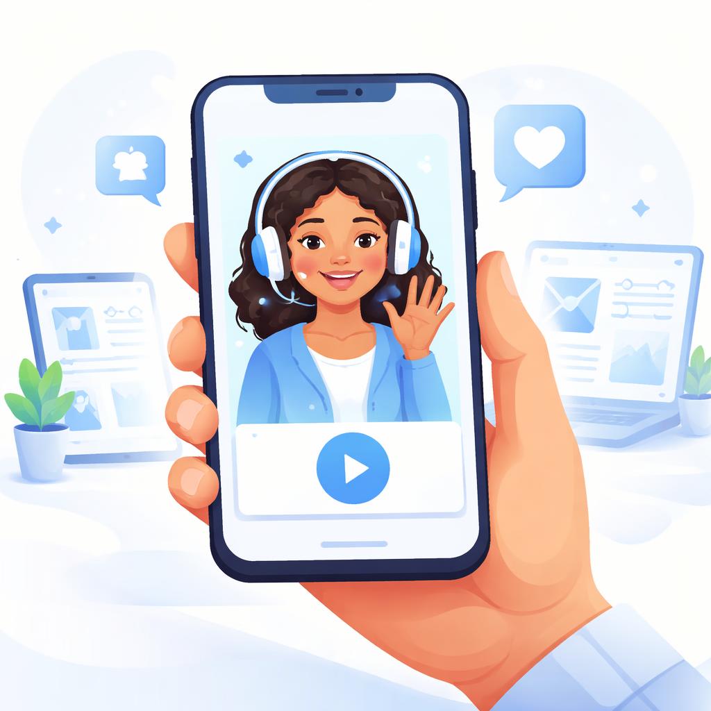 AI Avatar giving a personalized thank you