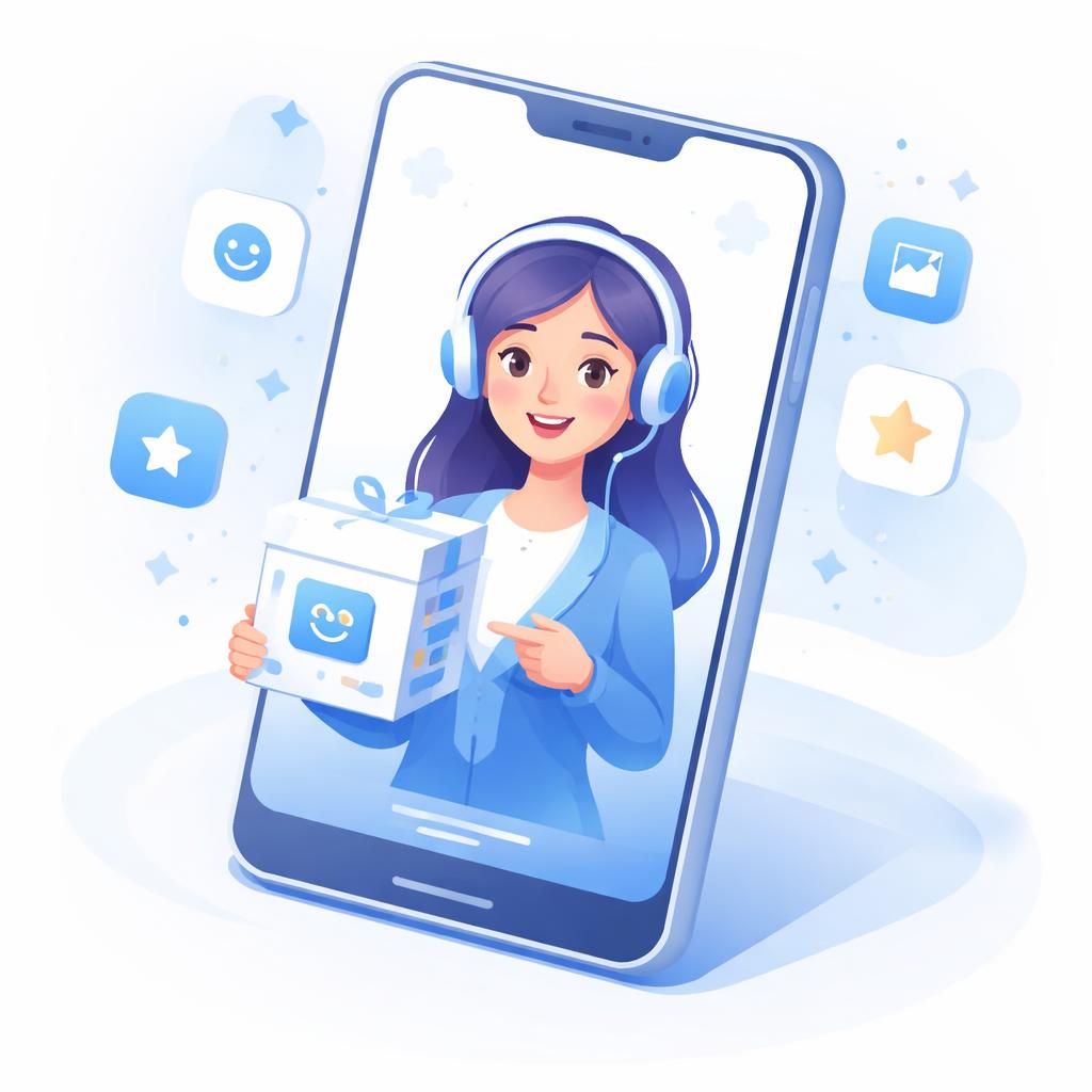 AI Avatar presenting a product