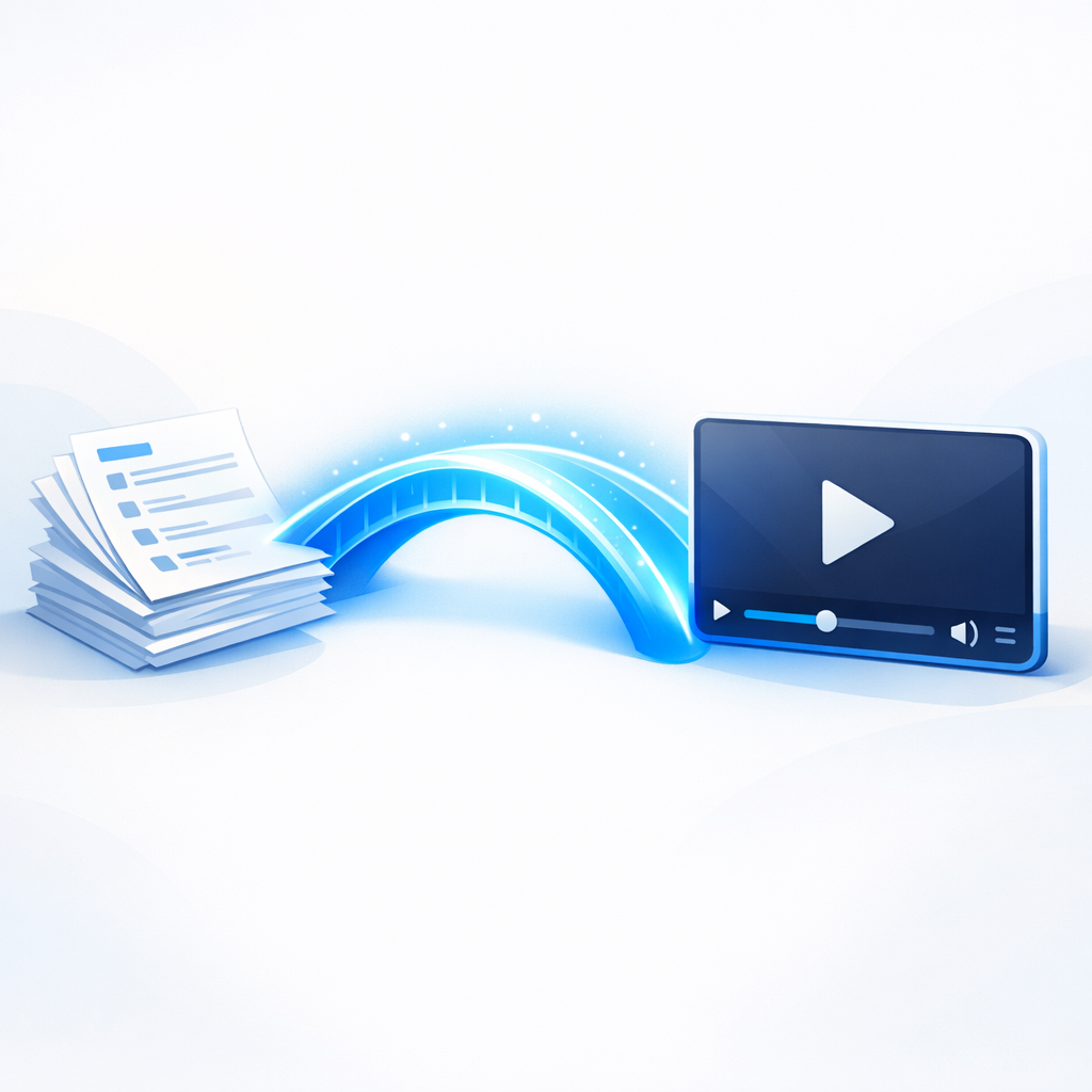 Bridging text reviews to high-converting AI video testimonials The Social Proof Bridge connecting text to video