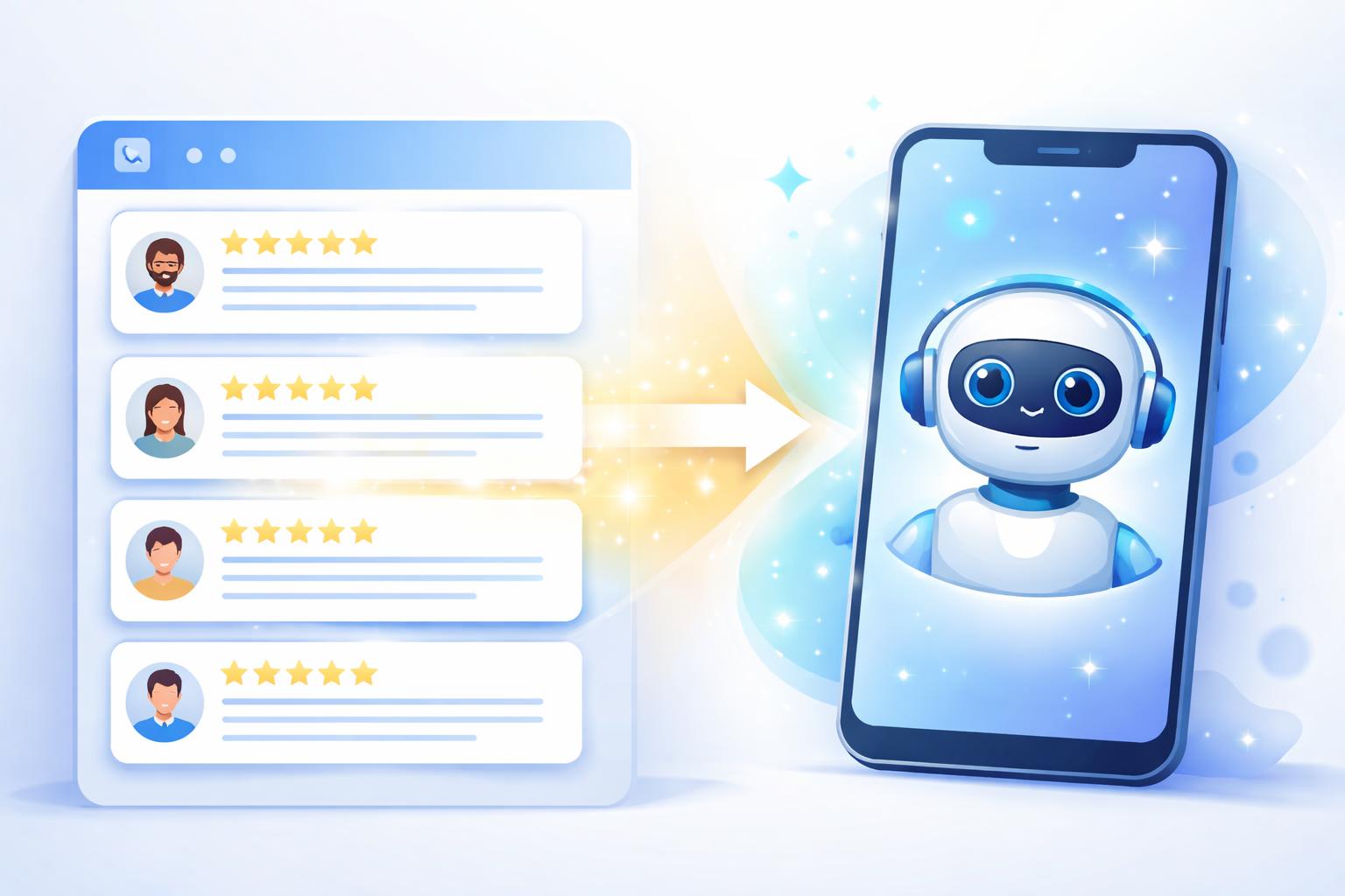 The Social Proof Mirror: Turning Text Reviews into Video Testimonials