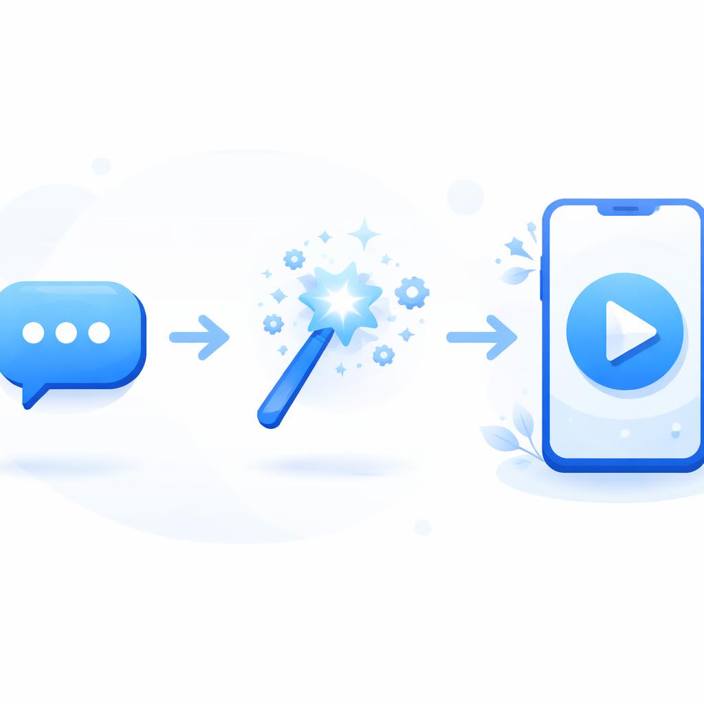 Simple workflow to create video testimonials from text reviews Workflow from text to video
