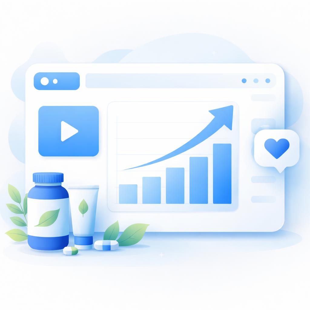 Shopify growth chart for health brands