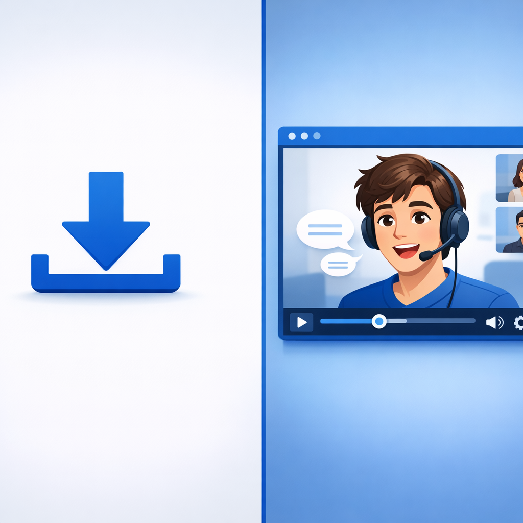 Comparing static icons with dynamic AI UGC video players for digital goods. Static vs Video Comparison