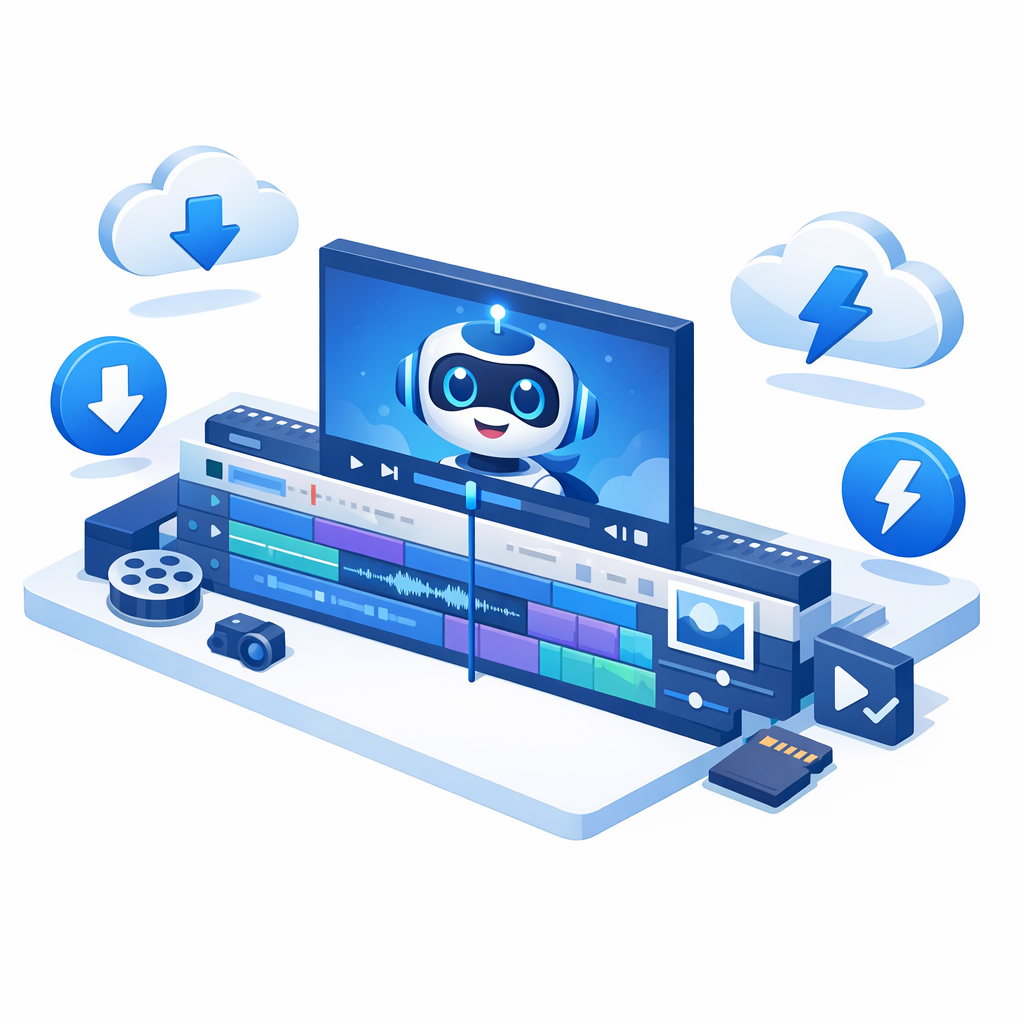 A workflow showing how AI UGC transforms digital product marketing. AI UGC Workflow for Digital Products