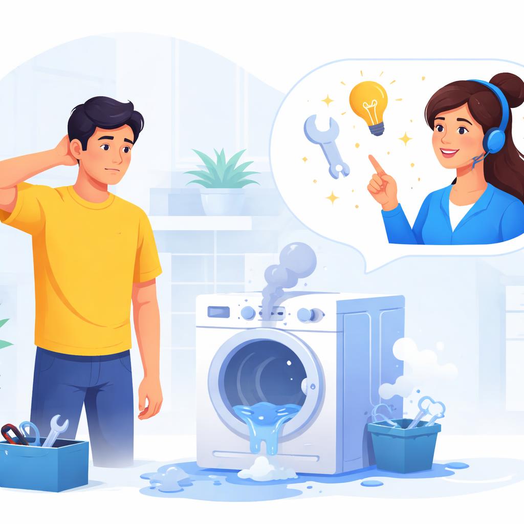 Avatar helping a frustrated customer