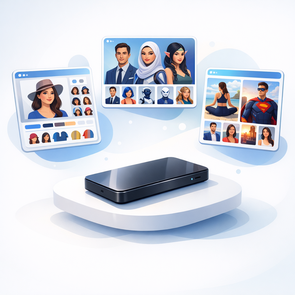 Testing multiple product angles with AI avatars