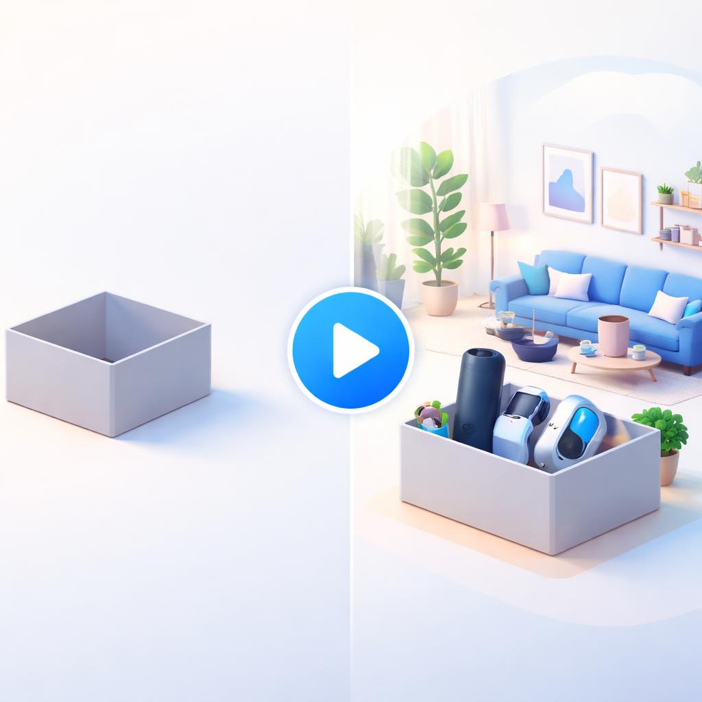 Transforming simple product concepts into high-converting AI UGC ads AI UGC Transformation Workflow